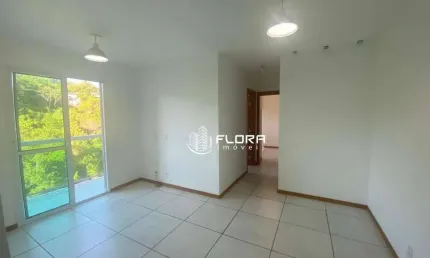 Apartamento com 2 dormitórios para alugar, 55 m² por R$ 2.013,43/mês - Rio do Ouro - São Gonçalo/RJ