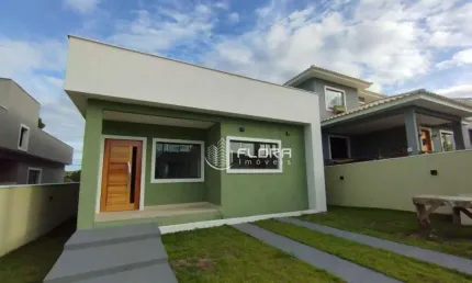 Casa no Royal Garden com 3 dormitórios à venda, 99 m² por R$ 460.000 - Pindobas - Maricá/RJ