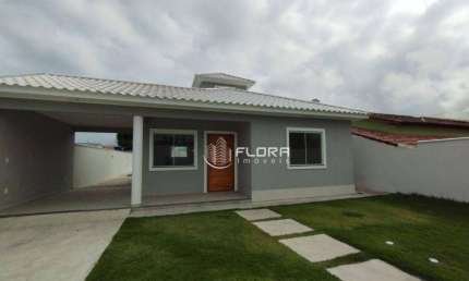 Casa em Itaipuaçu com 3 dormitórios à venda, 115 m² por R$ 625.000 - Jardim Atlântico Central (Itaipuaçu) - Maricá/RJ