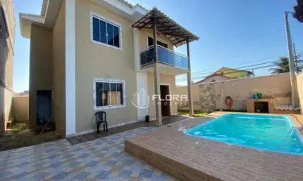 Casa com 4 dormitórios à venda, 170 m² por R$ 650.000 - Guaratiba - Maricá/RJ