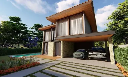 Casa com 3 suítes, piscina, spa, lounge, com 274 m², à venda, por r$ 1.490.000 - são josé do imbassaí - maricá/rj