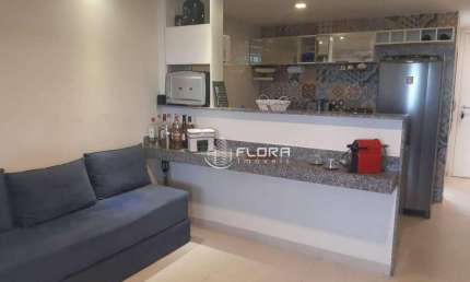 Flat com 1 dormitório à venda, 37 m² por R$ 420.000 - Itacoatiara - Niterói/RJ