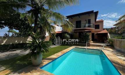 Casa com 5 dormitórios à venda, 400 m² por R$ 4.200.000,00 - Itacoatiara - Niterói/RJ