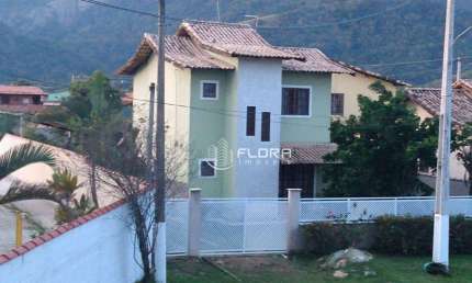 Casa duplex com 2 dormitórios à venda, 103 m² por R$ 500.000 - São José do Imbassaí - Maricá/RJ