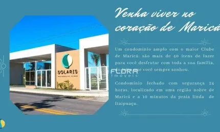 Terreno à venda, 427 m² por R$ 170.000,00 - Cajueiros (Itaipuaçu) - Maricá/RJ