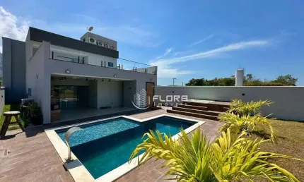CASA DE ALTO PADRÃO NO CONDOMÍNIO SOLARIS EM MARICÁ