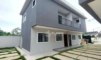 Casa com 2 dormitórios à venda, 70 m² por R$ 360.000,00 - Barroco (Itaipuaçu) - Maricá/RJ