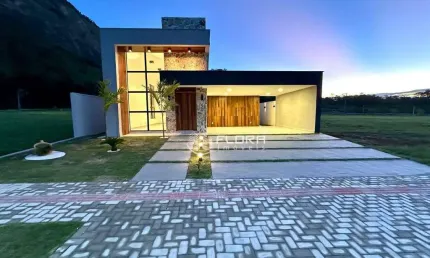 Casa com 3 dormitórios à venda, 172 m² por R$ 1.040.000,00 - Alphaville Maricá 2 - Maricá/RJ