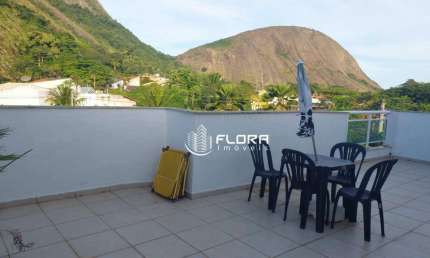 Cobertura com 1 dormitório à venda, 90 m² por R$ 748.000,00 - Itacoatiara - Niterói/RJ