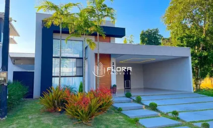 Casa Linear, com Piscina, área Gourmet, Semi-mobiliada, com 160 m²,  à Venda por R$ 980.000,00 – Itaipuaçu, Maricá/RJ