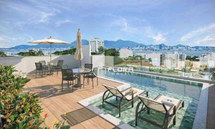 Studio com 1 dormitório à venda, 24 m² por R$ 240.325,00 - Ingá - Niterói/RJ