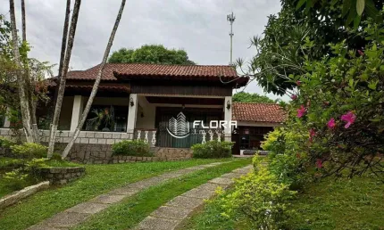Chácara à 5 min de maricá, com 2.290 m², com 2 casas, 6 quartos, à venda por r$ 1.100.000