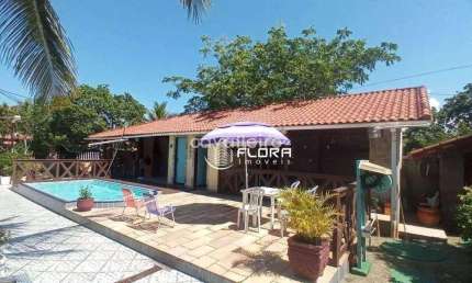 Casa com 4 quartos sendo 1 suíte, com 175 m², à venda, por R$ 630.000 - Cordeirinho - Maricá/RJ