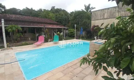 Chácara com 3 suíte, piscina, área gourmet, à venda, 1826 m² por r$ 800.000 - condado de maricá - maricá/rj