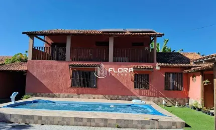 Casa com 4 quartos, Piscina, área gourmet, Sistema de Captação de Energia, à venda por R$ 570.000,00, S J imbassaí - Maricá - RJ