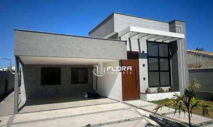 Casa em condomínio fechado com 3 quartos à venda na Estrada Oscar Vieira da Costa Júnior, 2783, Cajueiros (Itaipuaçu), Maricá
