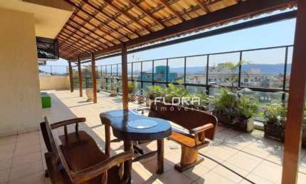 Cobertura com 4 dormitórios à venda, 165 m² por R$ 2.650.000,00 - Itacoatiara - Niterói/RJ