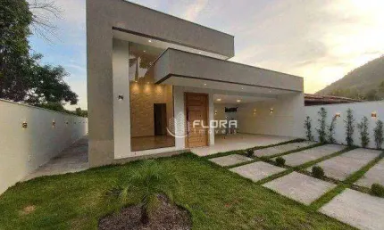 Casa com 4 dormitórios à venda, 192 m² por R$ 730.000,00 - Chácaras de Inoã (Inoã) - Maricá/RJ