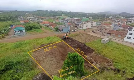 Terreno à venda, 326 m² por R$ 340.000,00 - Itacolomi - Balneário Piçarras/SC