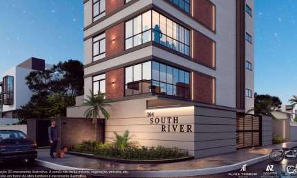 Apartamento com 3 dormitórios à venda por R$ 871.478 no Gravatá em Navegantes/SC