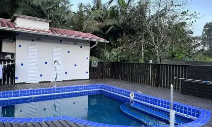 Chácara com 5 dormitórios à venda no bairro escalvados - navegantes/sc