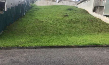 Terreno em condomínio para venda em santana de parnaíba, tamboré