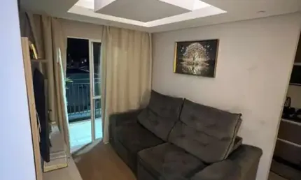Apartamento para Venda em Santana de Parnaíba, Recanto Silvestre (Fazendinha), 2 dormitórios, 1 banheiro, 1 vaga