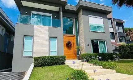 Casa em Condomínio para Venda em Santana de Parnaíba, Tamboré, 4 dormitórios, 4 suítes, 5 banheiros, 6 vagas