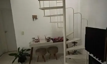 Cobertura para Locação em Cajamar, Portais (Polvilho), 2 dormitórios, 1 banheiro, 1 vaga