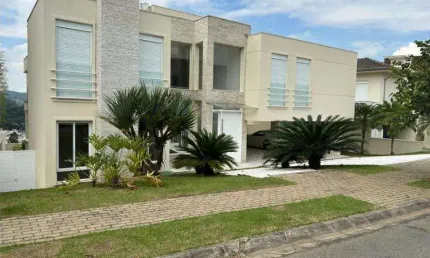 Casa em Condomínio para Locação em Santana de Parnaíba, Tamboré, 7 dormitórios, 5 suítes, 6 banheiros, 2 vagas