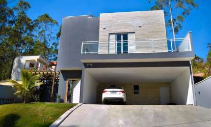 Casa em Condomínio para Venda em Cajamar, Serra dos Lagos (Jordanésia), 4 dormitórios, 3 suítes, 5 banheiros, 6 vagas