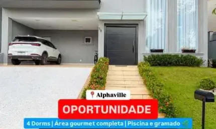 Casa em Condomínio para Venda em Santana de Parnaíba, Alphaville, 4 dormitórios, 4 suítes, 5 banheiros, 2 vagas