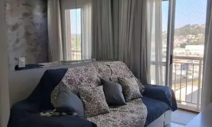 Apartamento para locação em cajamar, portais (polvilho), 3 dormitórios, 1 suíte, 2 banheiros, 1 vaga