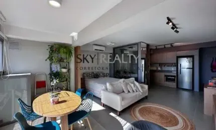 Apartamento com 1 quarto à venda na avenida vereador josé diniz, 341, santo amaro, são paulo por r$ 710.000