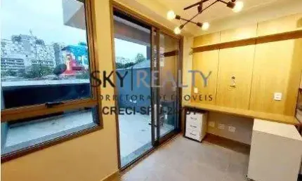 Apartamento com 1 quarto à venda na Avenida Adolfo Pinheiro, 1303, Santo Amaro, São Paulo por R$ 378.000