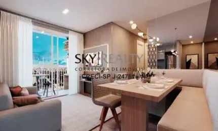 Apartamento com 2 quartos à venda na Rua José Homero Roxo, 121, Campininha, São Paulo por R$ 560.000