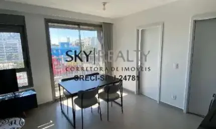 Apartamento com 1 quarto à venda na Avenida Adolfo Pinheiro, 1303, Santo Amaro, São Paulo por R$ 590.000