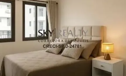 Apartamento com 1 quarto para alugar na Rua Cancioneiro de Évora, 85, Santo Amaro, São Paulo por R$ 3.000