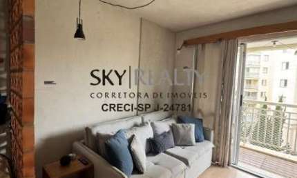 Apartamento com 1 quarto à venda na Rua Marie Nader Calfat, 270, Panamby, São Paulo por R$ 357.000