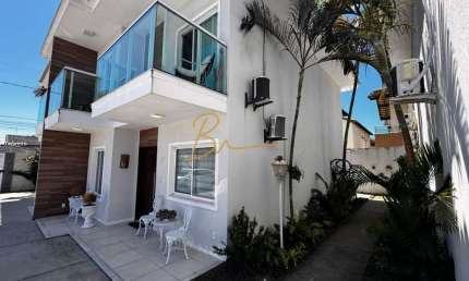 Casa em Condomínio para Venda em Cabo Frio, Portinho, 3 dormitórios, 2 suítes, 3 banheiros, 2 vagas
