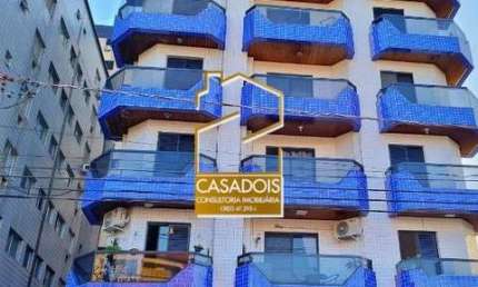 Apartamento &#224; Venda com 53m&#178;, 1 quarto e 1 vaga na Praia da Guilhermina - SP, a poucos metros da praia