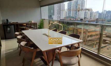 APARTAMENTO MOBILIADO COM 135 M&#178;, 3 SU&#205;TES E VARANDA GOURMET - CAMPO BELO