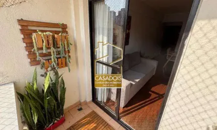 Apartamento com 72 m², 3 quartos e 1 vaga a 600 metros da estação praça da àrvore