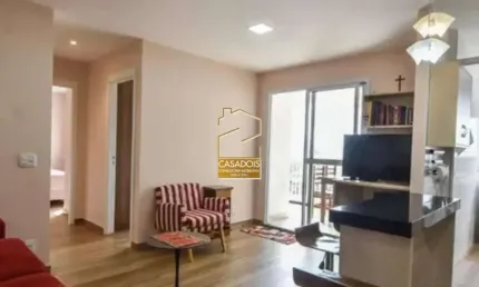 Apartamento &#224; venda com 61m&#178;, 2 quartos e 2 vagas em Campininha - SP, poucos metros do Shopping Interlar Interlagos