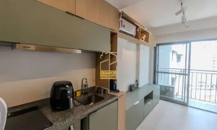 Apartamento com 1 quarto para alugar na Avenida Santo Amaro, 1342, Vila Olímpia, São Paulo