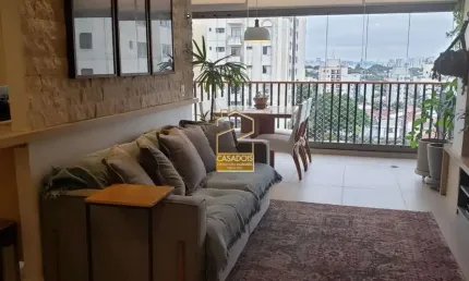 Apartamento com 68 m&#178;, 2 dormit&#211;rios (1 su&#205;te), 1 vaga e lazer completo a 270 metros da esta&#199;&#195;o metr&#212; sa&#218;de
