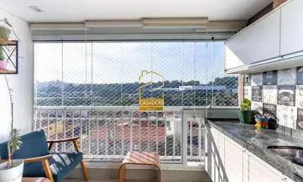 Apartamento com 59 m², 2 quartos (1 suíte) e 1 vaga - vila guarani