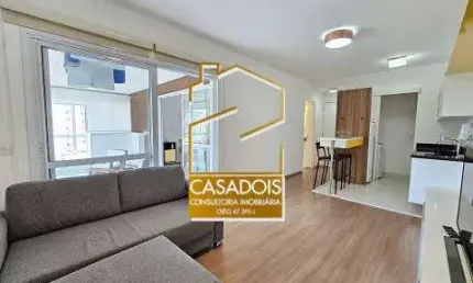 APARTAMENTO MOBILIADO COM 56 M&#178;, 1 SU&#205;TE, 1 VAGA E DEP&#211;SITO PRIVATIVO - LOCA&#199;&#195;O NO PARA&#205;SO