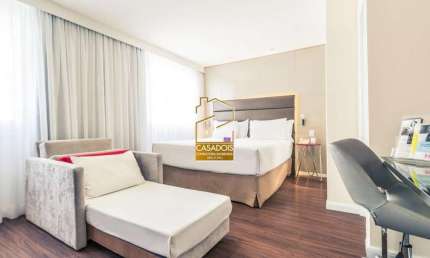 Flat &#224; venda com 26m2 e 1 Vaga na Vila Olímpia - SP, próximo da FMU da Vila Nova Conceição e Insper