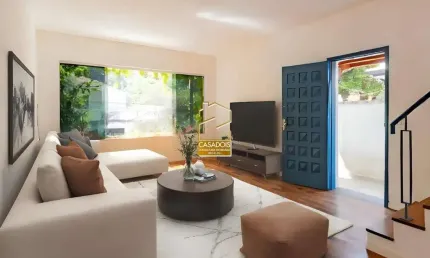 Casa Reformada em Rua sem Saída &#224; Venda com 3 quartos e 2 vagas na Vila Mariana - SP, próximo as Faculdades ESPM e Belas Artes